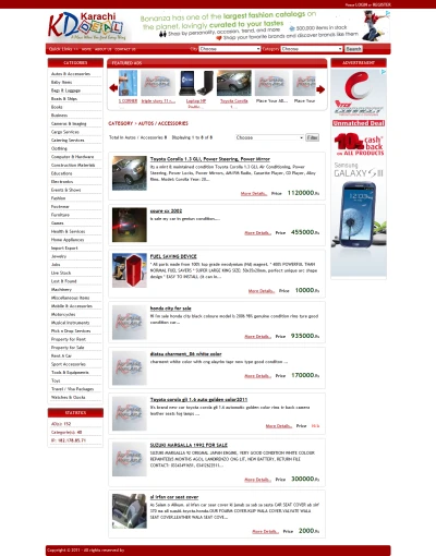 Classified Website Development 6
